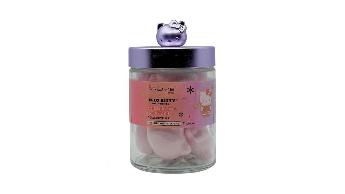 The Crème Shop X Hello Kitty Moisturizing Bath Fizzies, Aromatherapy