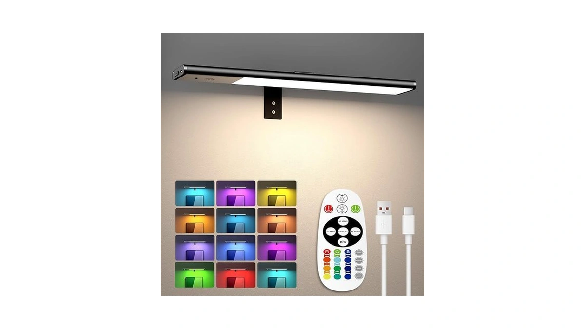 Diomart 12" Picture Light For Wall, Black