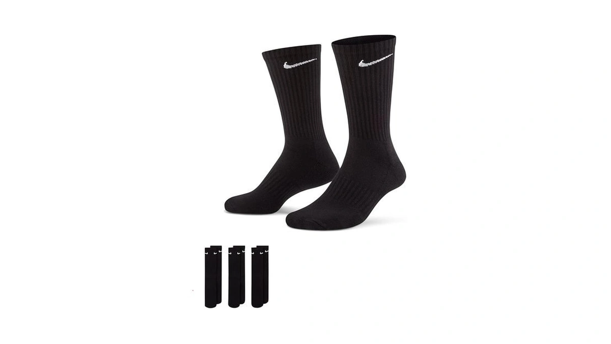 Nike Everyday Cushion Crew Training Socks, Unisex Nike Socks With