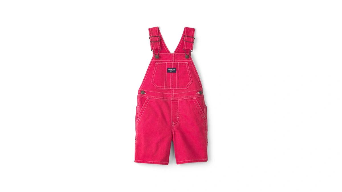 Oshkosh B'gosh Boy World's Best Overalls, Red, 24m