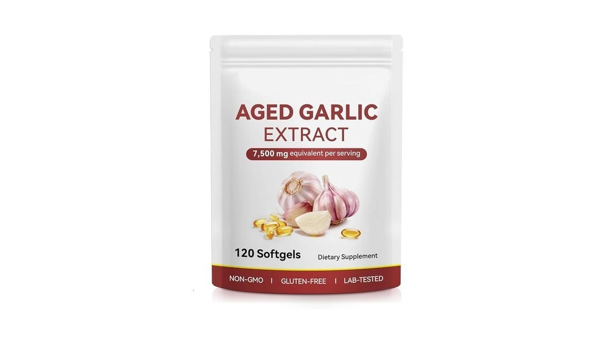 Zuzokkaha Aged Garlic Extract Softgels, 15:1 Concentrated Odorless Garlic Supplement