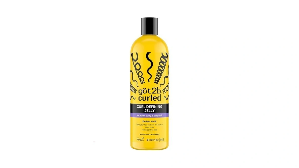 Got2b Curled Defining Jelly, Curl Gel For Wavy To Coily