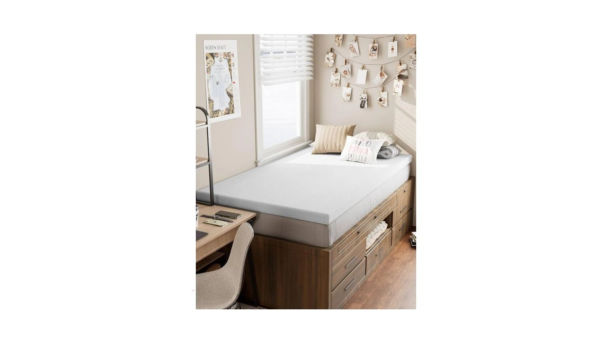 Ferlizer 2" [twin Xl] Mattress Topper, Memory Foam Mattress Topper