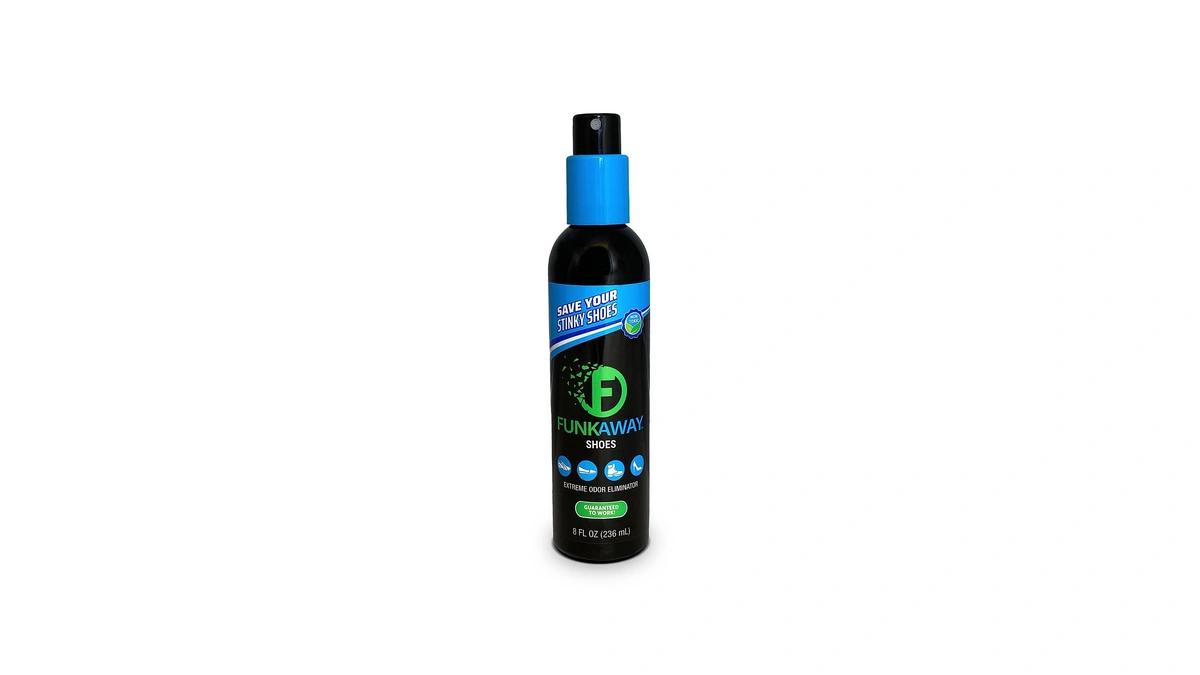 Funkaway Shoe Deodorizer Spray (8 Oz) Odor Eliminator For Shoes,