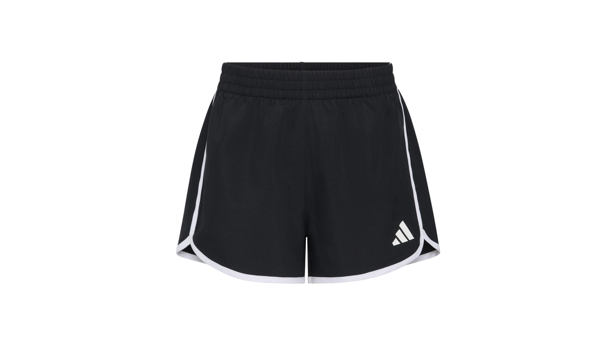 Adidas Girls' Woven Pacer Short, Black Adi, Small