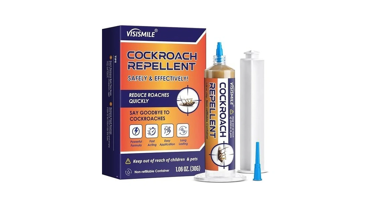 Cockroach Gel Bait Indoor And Outdoor: Roach Repellents For German