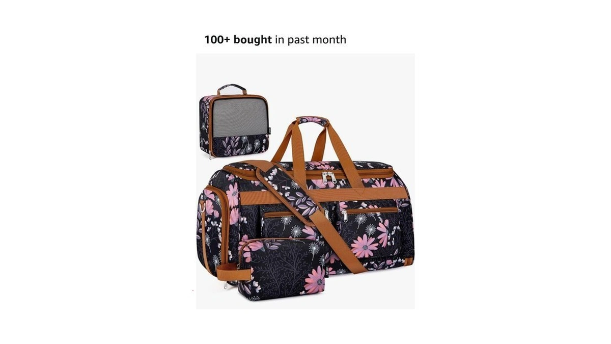 Convertible Garment Duffel Bags For Travel - Carry On Garment