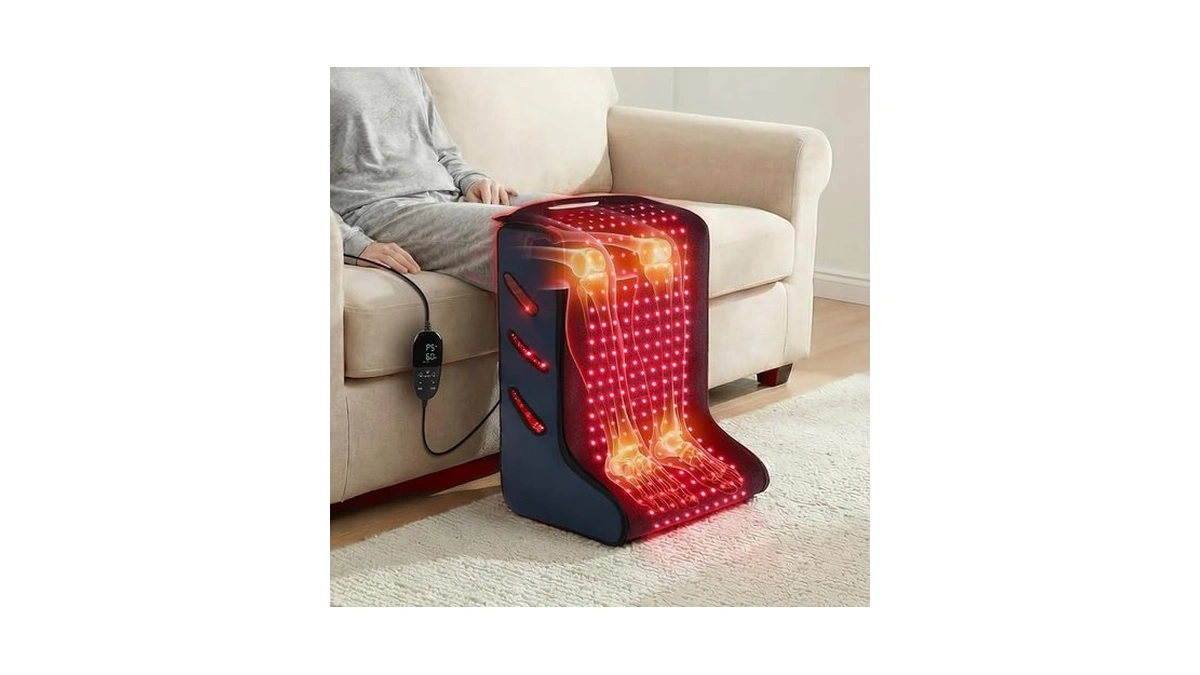 Red Light Therapy For Feet, 450 Leds 660nm&850nm Infrared Light