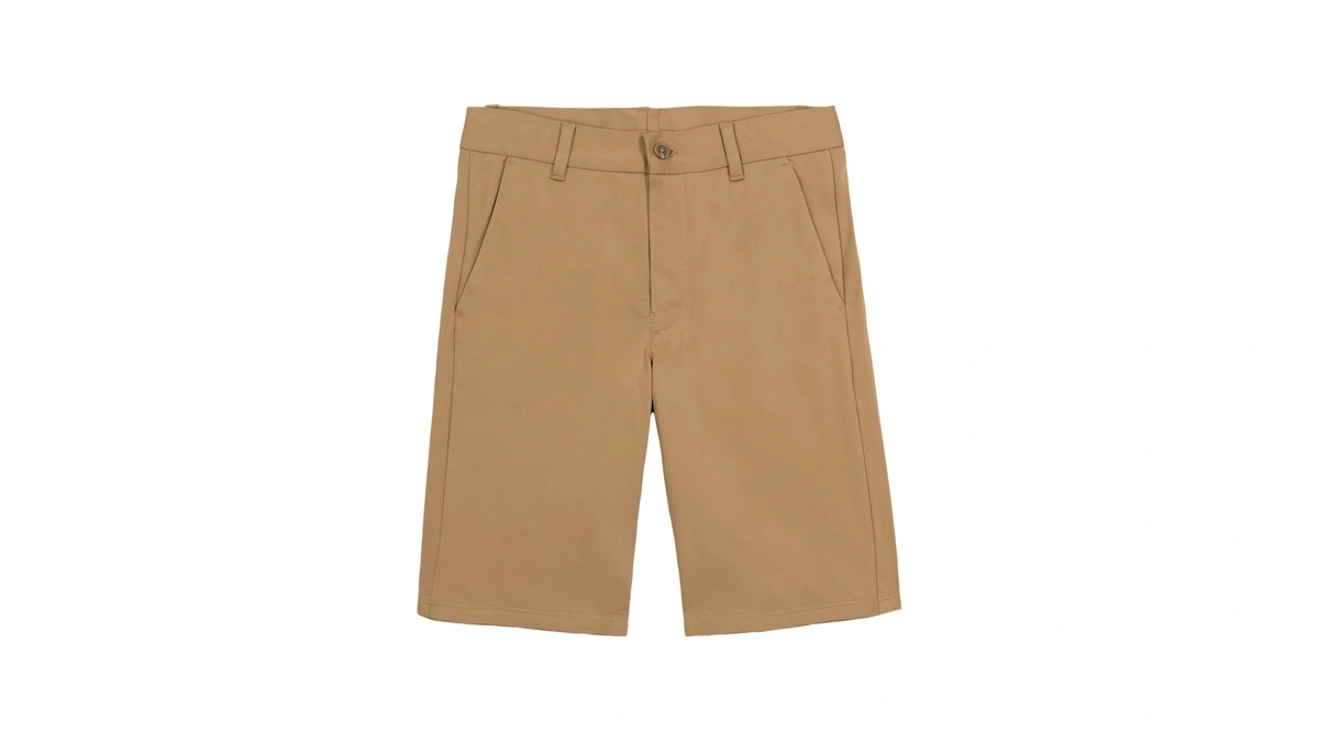 Nautica Big Boys School Uniform Flat Front Stretch Twill Short,