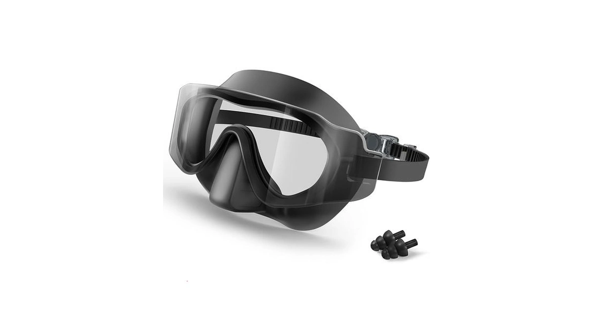 Keary Adult Swimming Goggles With Nose Cover For Men Women