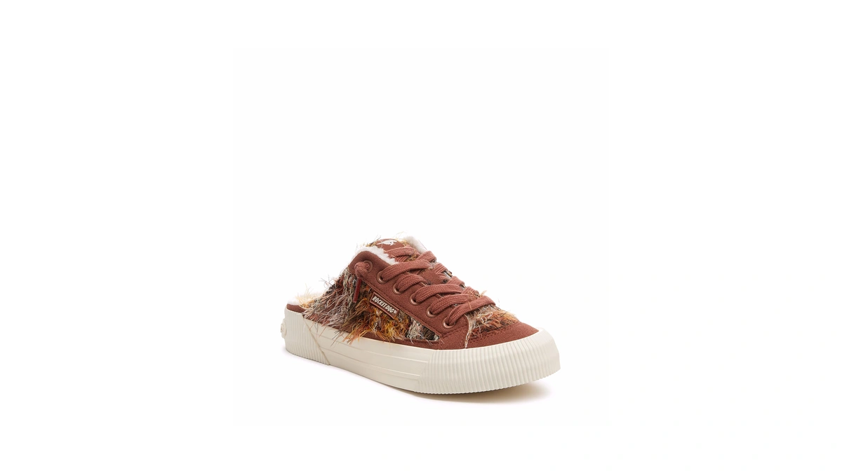 Rocket Dog Women's Cheery Mule Comfort Plush Foam Sneaker