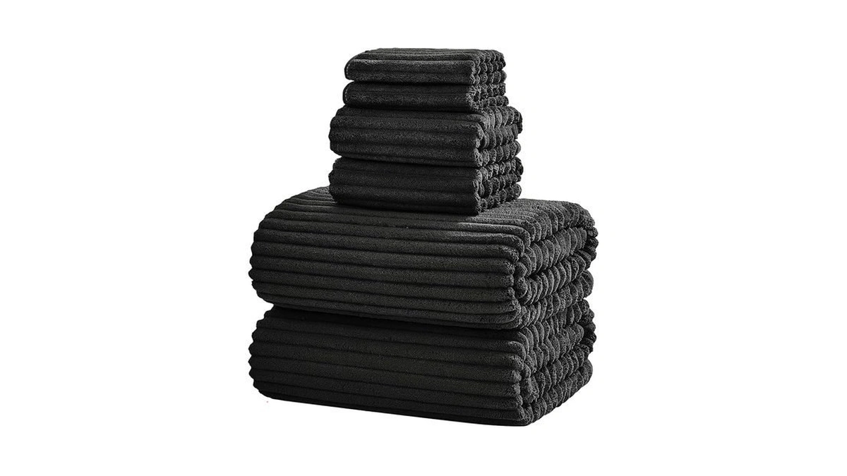 Nalivo 6-piece Bath Towel Set(30"x60"), 2 Large Bath Towel Sheets,