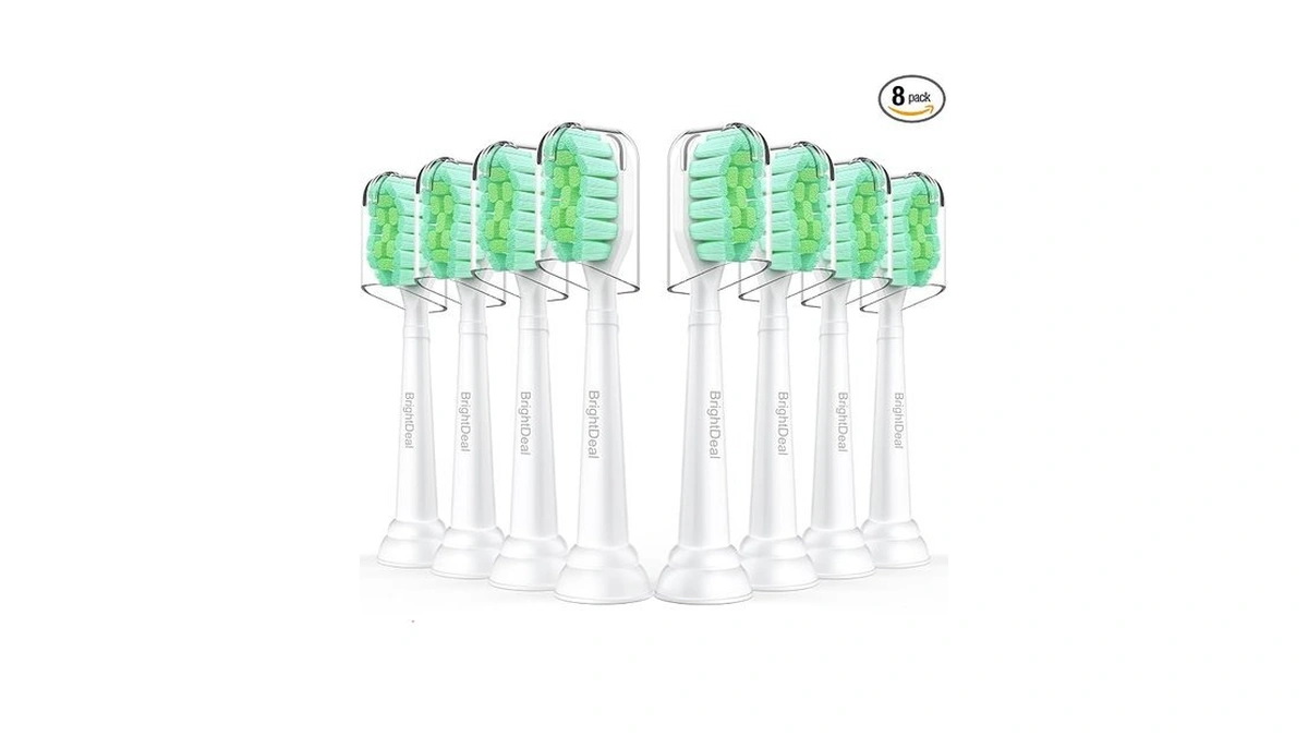 Brightdeal Replacement Toothbrush Heads Compatible With Philips Sonicare Protectiveclean 4100/5100/6100,