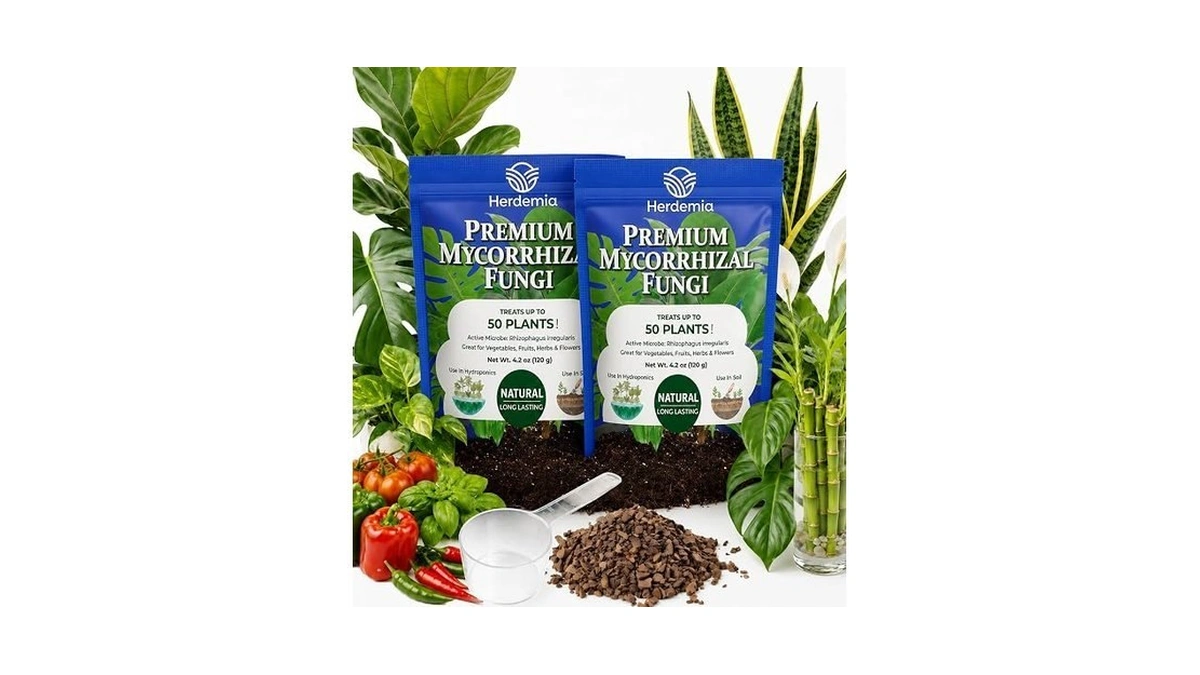 Mycorrhizal Fungi - Organic Root Stimulator & Soil Activator |