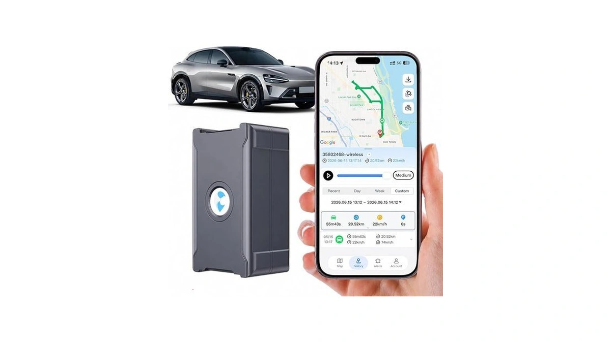 Gps Tracker For Vehicles, Long Battery Life Tracker Device For