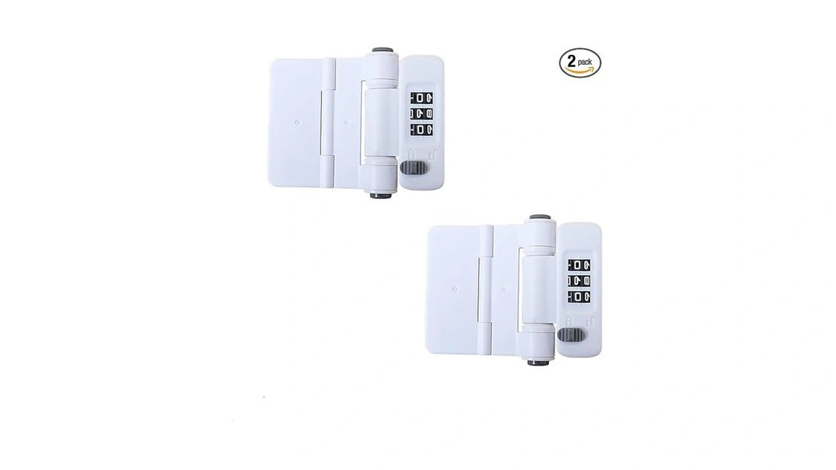 Refrigerator Lock - 2 Pack Fridge Lock For Refrigerator Cabinets