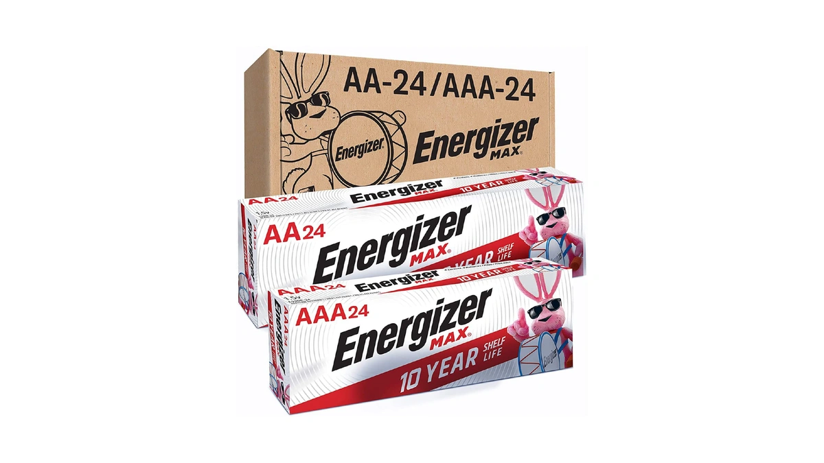 Energizer Aa And Aaa Batteries, 48 Count, Combo Pack Contains