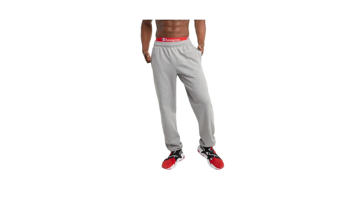 Champion Men's Cinched-bottom Lounge Pants, Standard Fit, Lightweight, Available In
