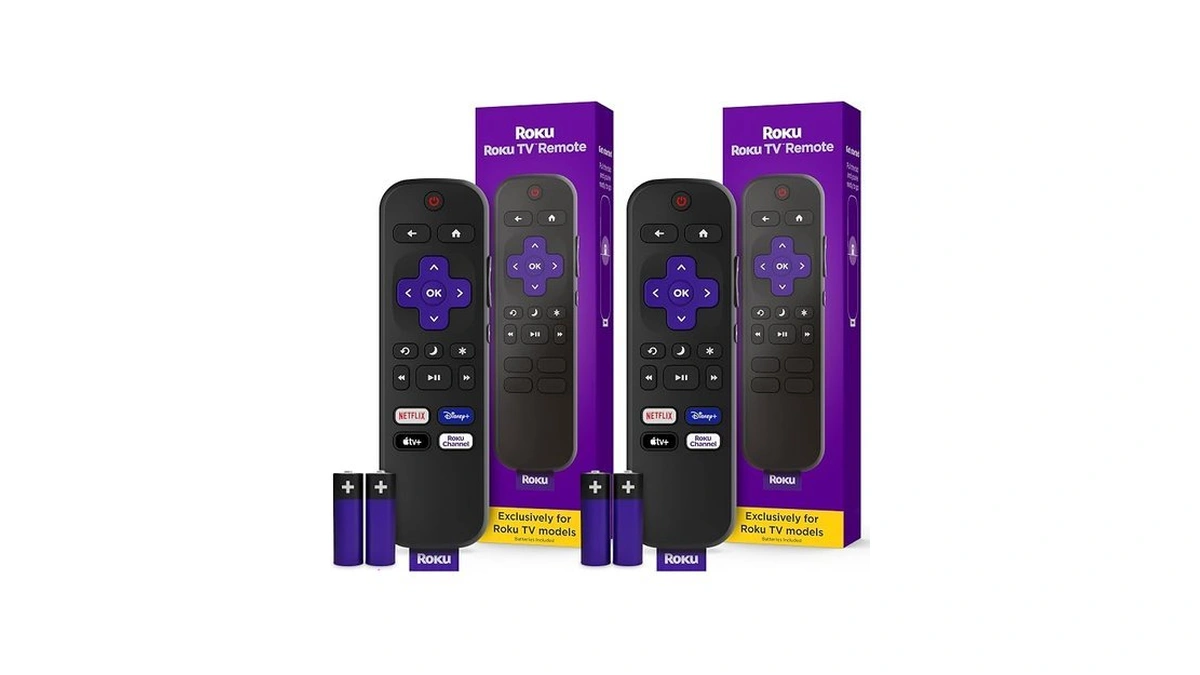 Roku Tv Remote Control (official Manufacturer Product) - Simple Setup,