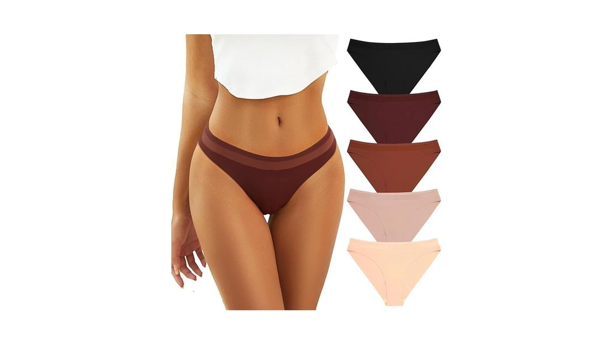 Bajaoey Cheeky Underwear For Women, Womens Underwear Seamless,soft Bikinis Panties