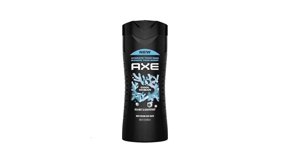 Axe Cool Ocean Men's Body Wash With Essential Oils 12h