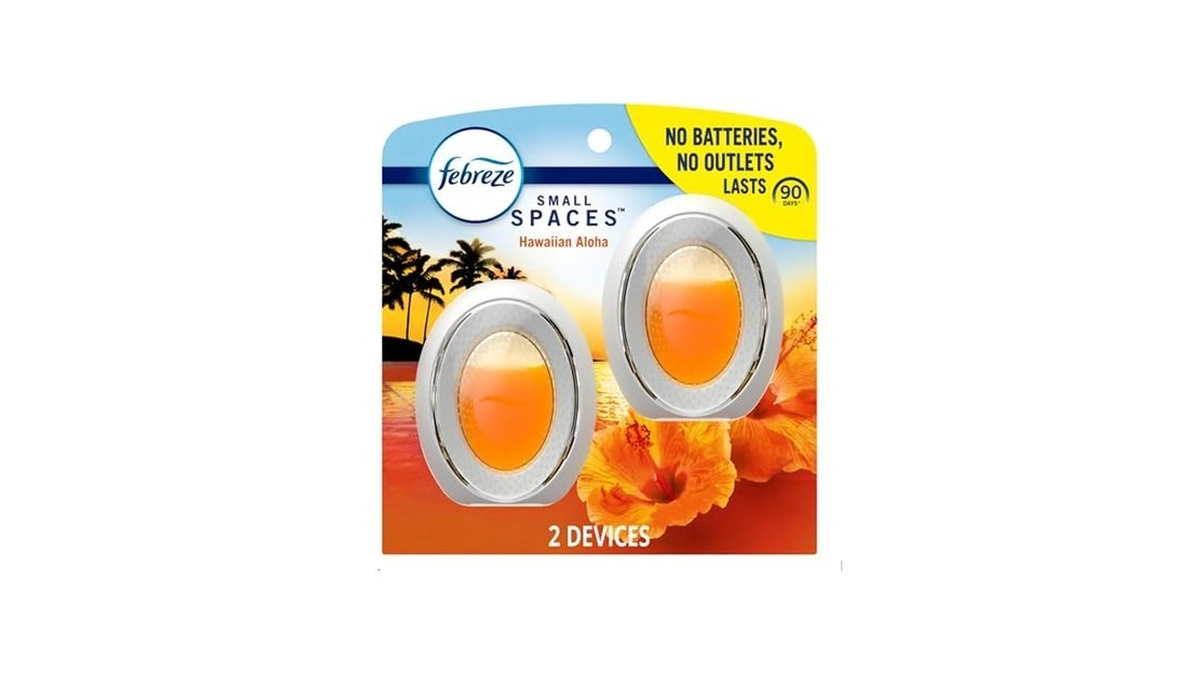 Febreze Small Spaces Air Freshener, Odor-fighting, Plug In Alternative, Air