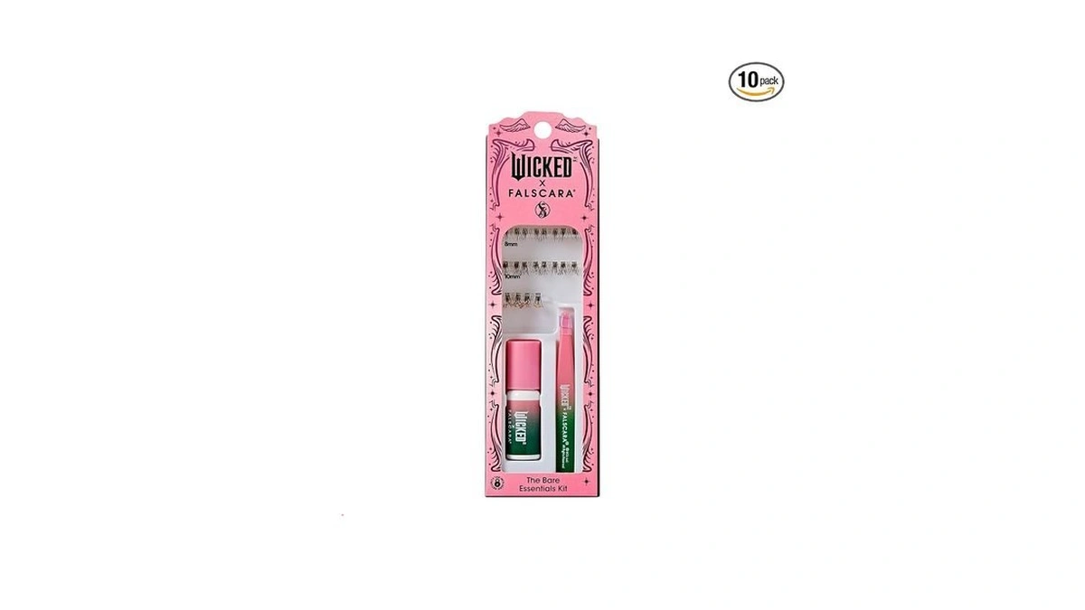 Wicked X Falscara False Eyelashes, ‘winkie Country’, 8mm-10mm Natural Volume,