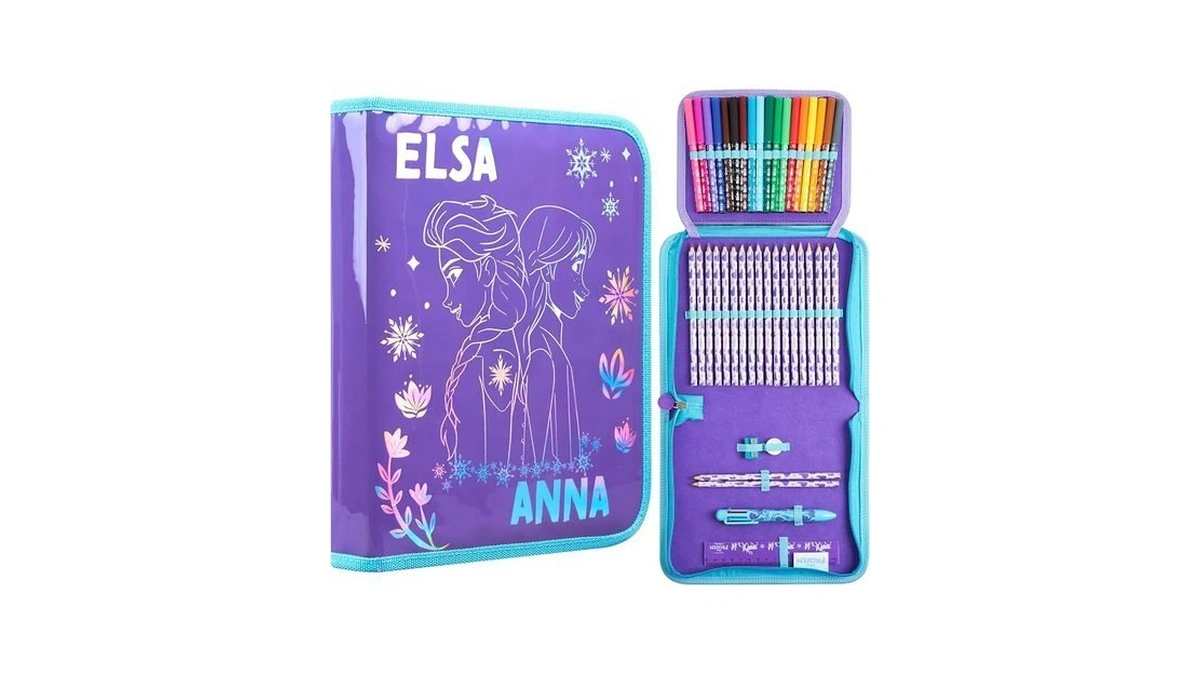 Disney Stitch Pencil Case For Girls Kids Tweens Colored Pencils