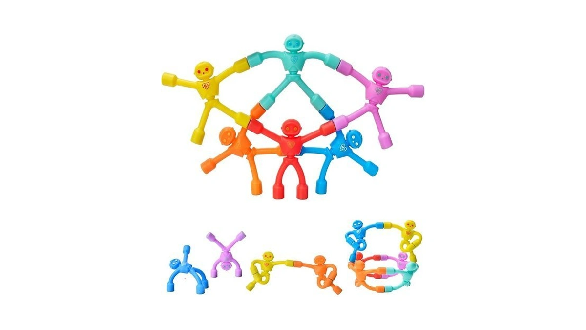 Filmhoo Magnetic Toys Figures, 6pcs, Travel Toys For Toddlers &
