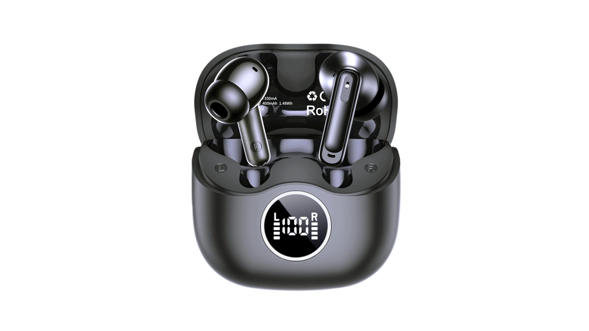 Xinwld Adaptive Hybrid Active Noise Canceling 2026 Wireless Earbuds, 6