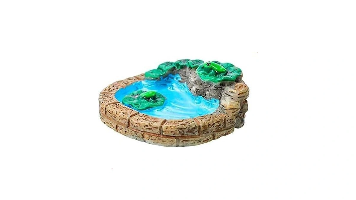 Mosses Miniature Fairy Garden Accessories,miniature Pond Lawn Garden Ornament Figurines,