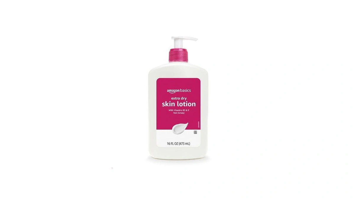 Amazon Basics Body Lotion For Dry Skin With Vitamins B5