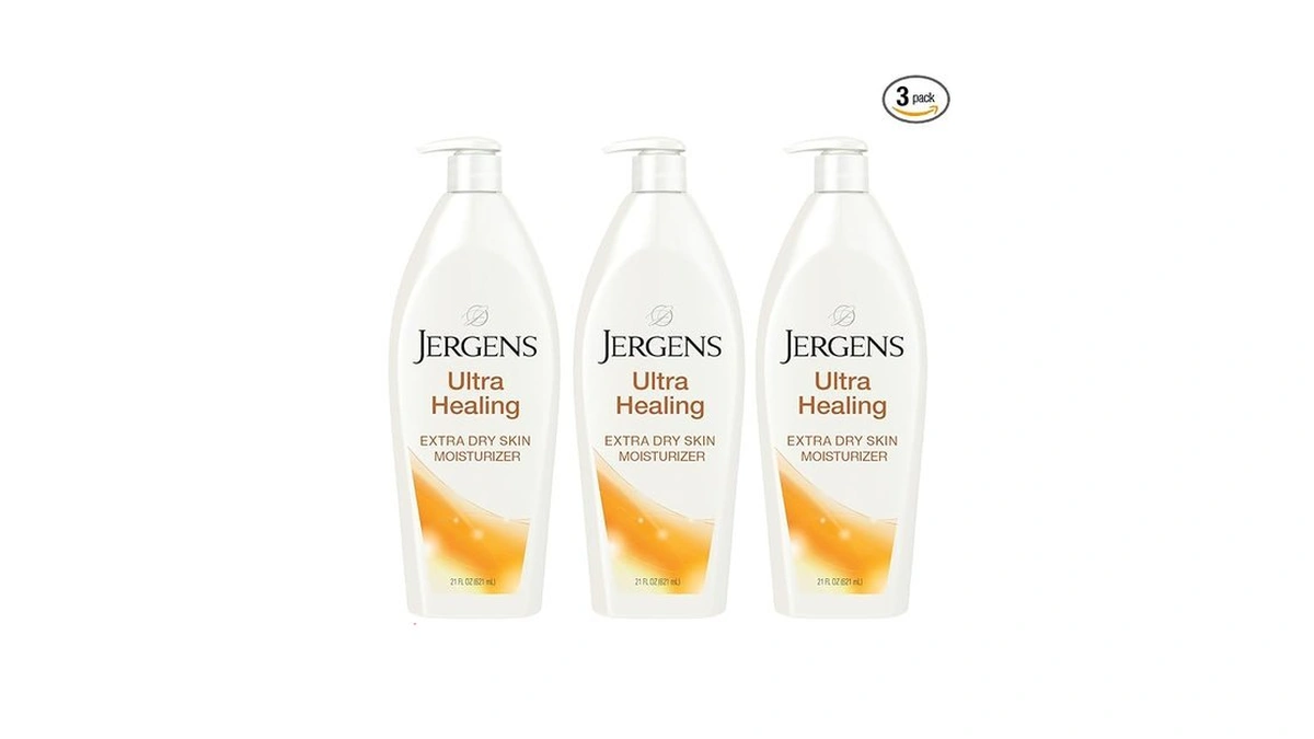 Jergens Ultra Healing Lotion For Dry Skin, Moisturizer, 21 Fl