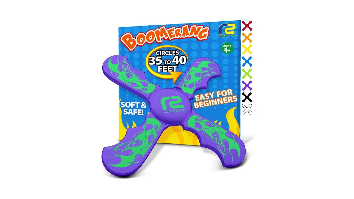 Foam Boomerang - Fun Outdoor Summer Gift For Kids All