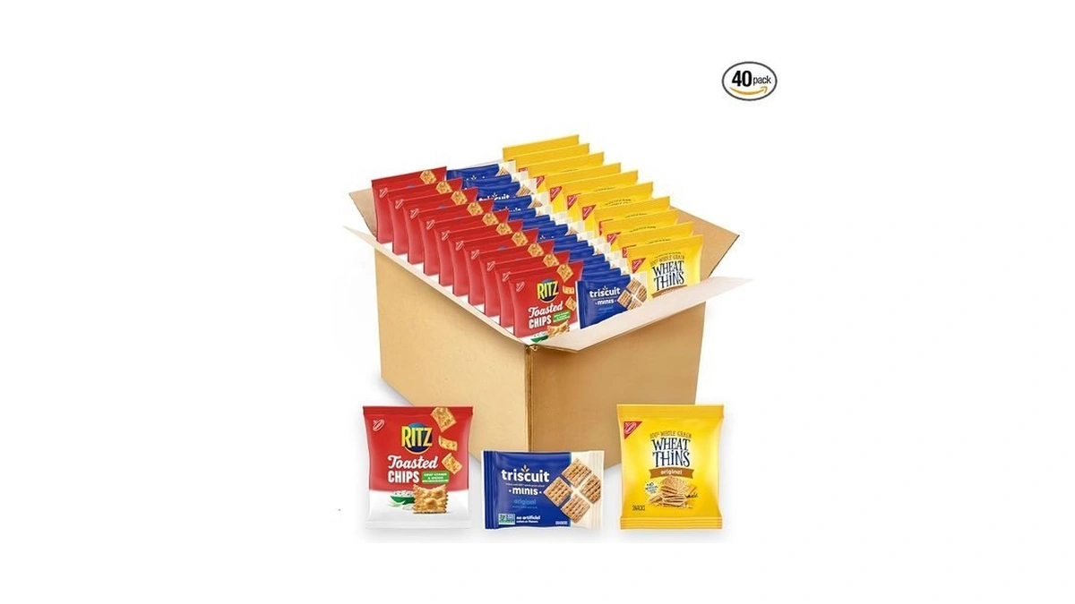 Nabisco Cracker Variety Pack, Ritz Toasted Chips, Wheat Thins Snacks