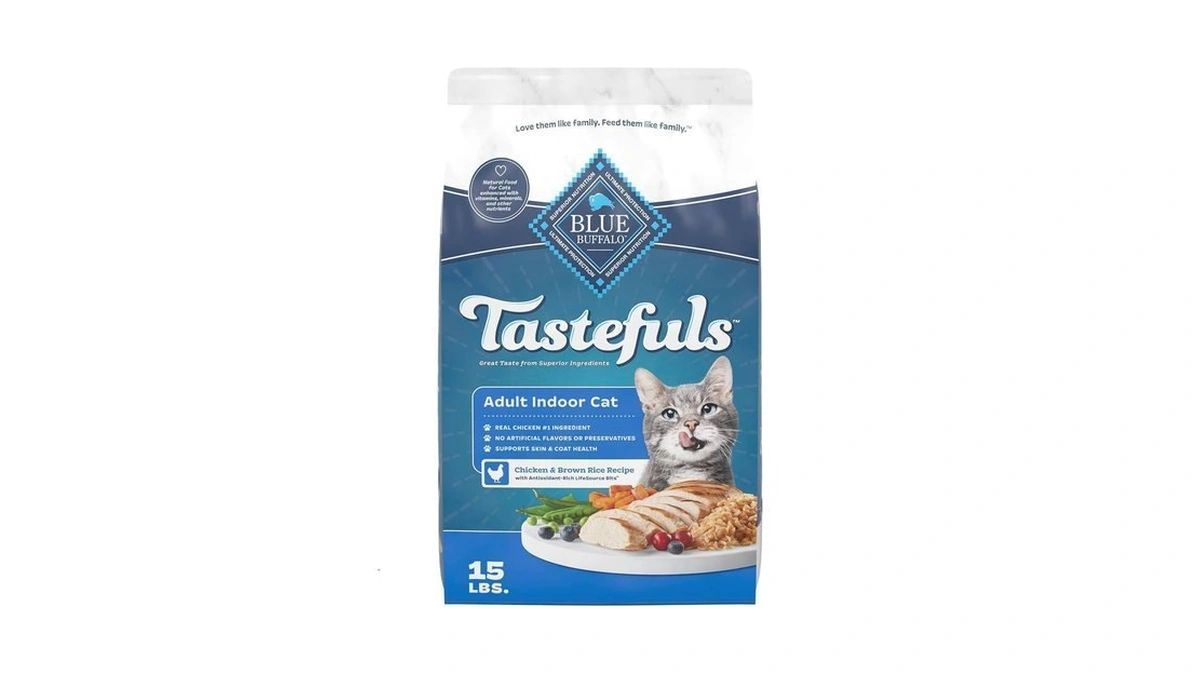 Blue Buffalo Tastefuls Chicken & Brown Rice Recipe Sensitive Stomach