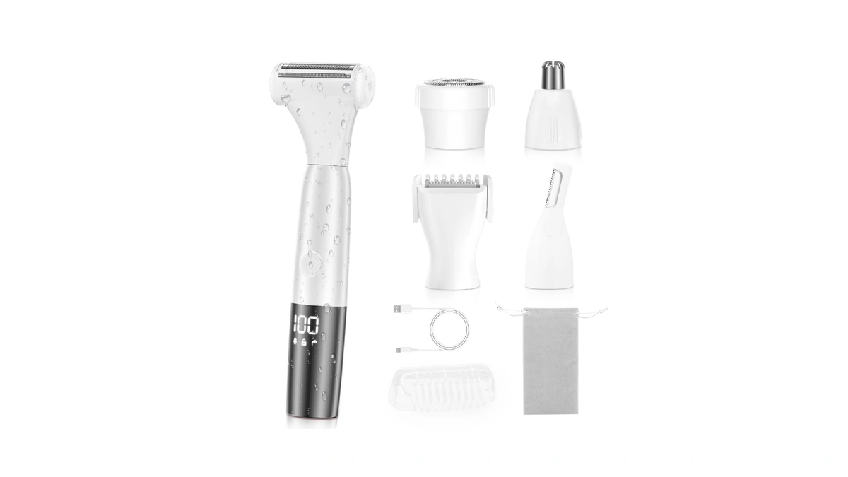 5 In 1 Bikini Trimmer For Women - Electric Razors