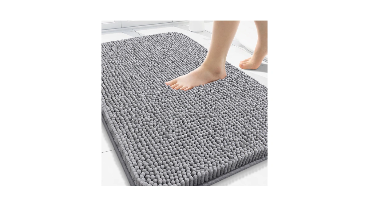 Arotive Bathroom Rugs 30x20, Extra Soft Absorbent Shaggy Chenille Bath
