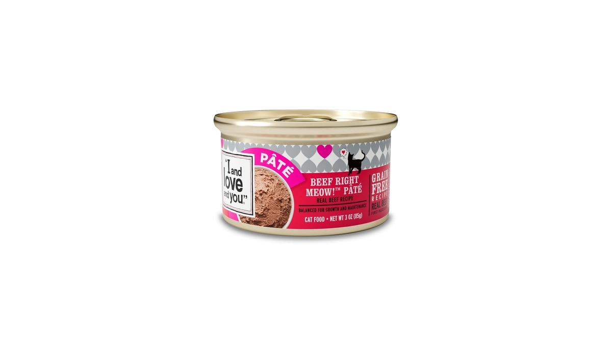 I And Love And You Wet Cat Food - Beef