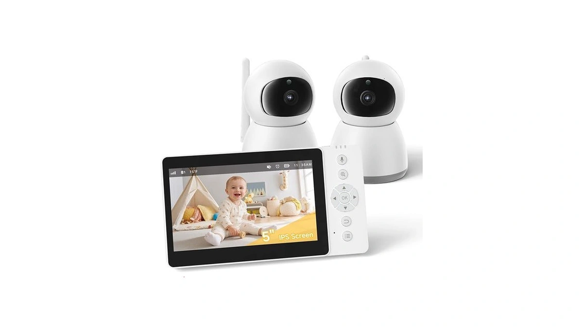 Pignynt Baby Monitor, Baby Monitor With Camera And Audio, Secure