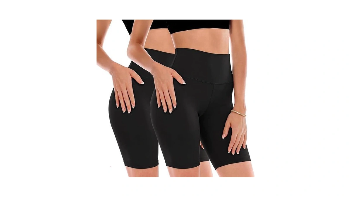 Nexiepoch 2 Pack Biker Shorts For Women - 3"/5"/8" Booty