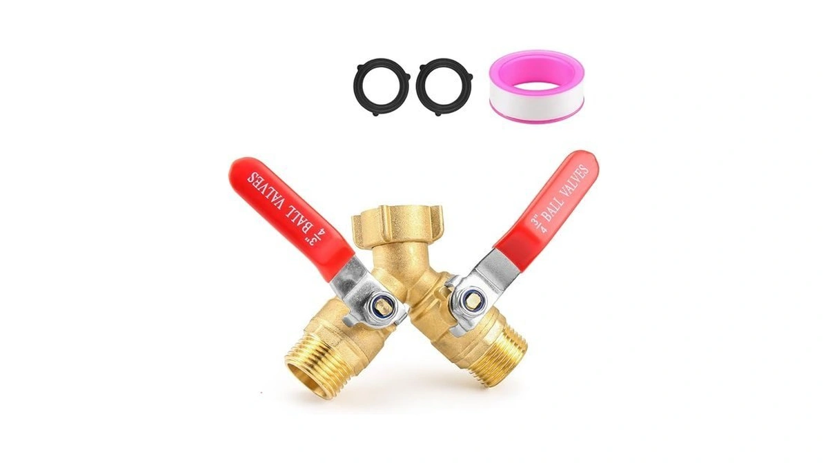 Hose Splitter 2 Way Heavy Duty, 3/4 Inch Ght Thread