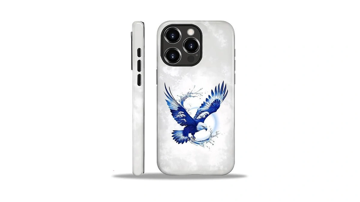 Wqwaxxc Compatible With Iphone 16 Pro Case,glossy 2-in-1 Sleek All-inclusive
