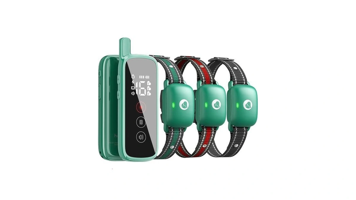 Touch-screen Dog Shock Collar With Security Lock, 2600ft Dog Training
