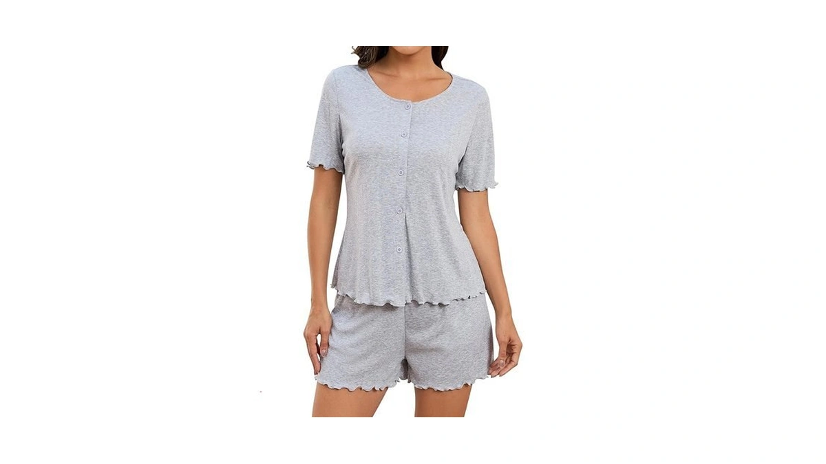 Blooming Jelly Womens Pajama Sets 2 Piece Pjs Lounge Set