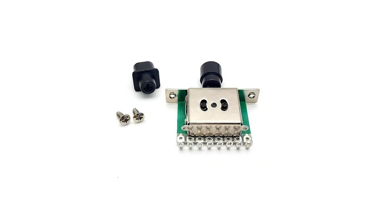 Vizex Zevo 3-way Electric Guitar Pickup Selector Switch, 8-pin Toggle