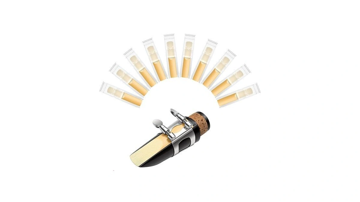 New Bee 10pcs Bb Clarinet Reeds Strength 1.5 Individually Packed