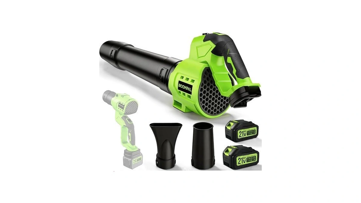 Leaf Blower Cordless With Battery And Charger, Cordless Leaf Blower