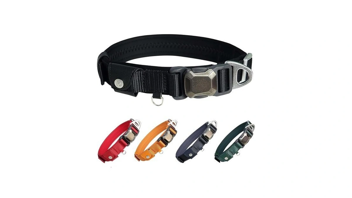 Upgraded Dog Collar, Adjustable Dog Collar With 450lb Escape-proof Magnetic