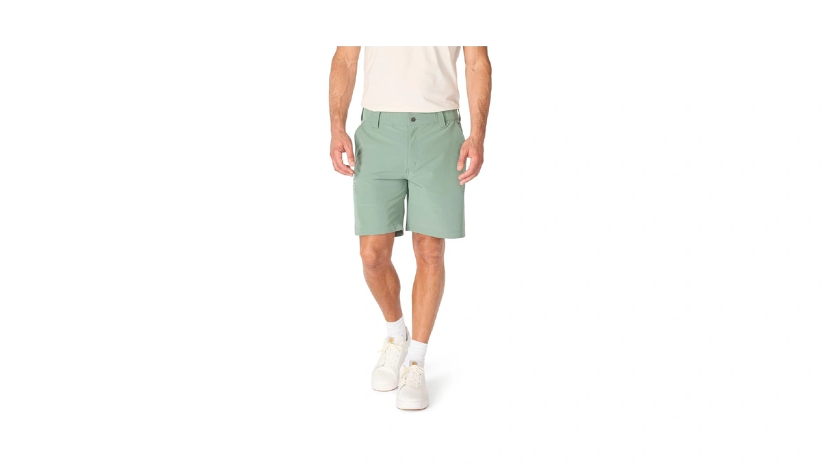 Carhartt Men's Force Sun Defender Relaxed Fit Short, Green Slate,